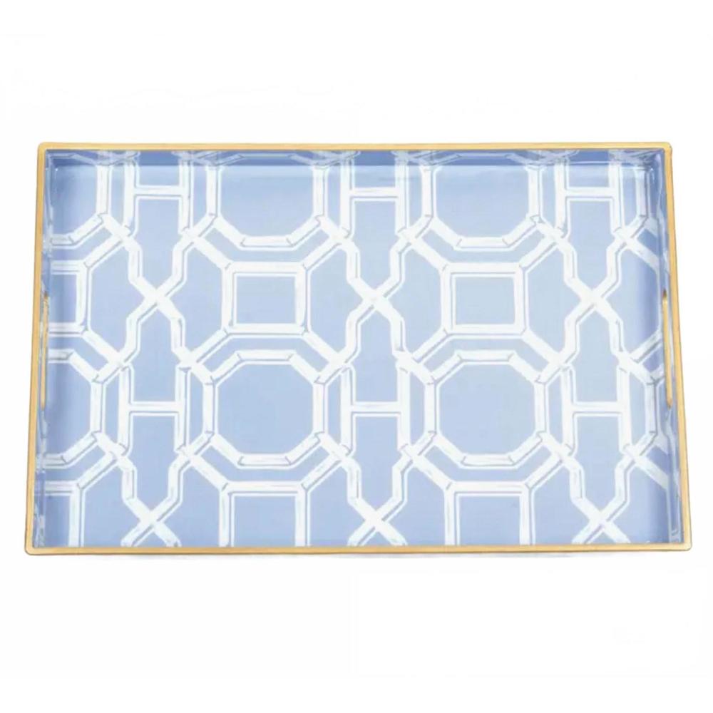 8 Oak Lane Bamboo Trellis Tray